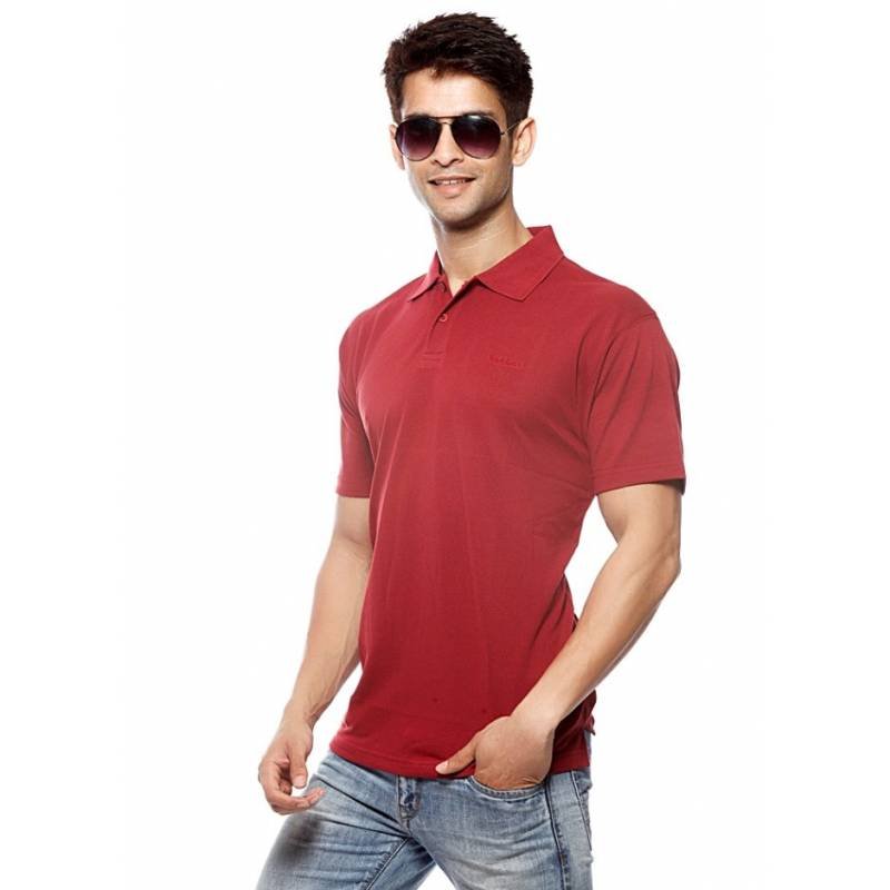 LEAD POLO T-SHIRT l23809 (Cordinal)